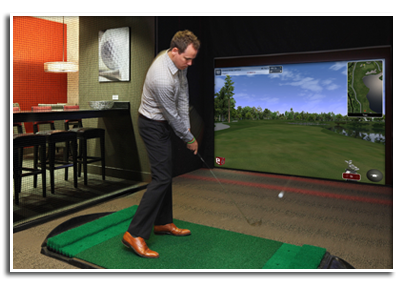 golf-swing-simulator Interactive Golf